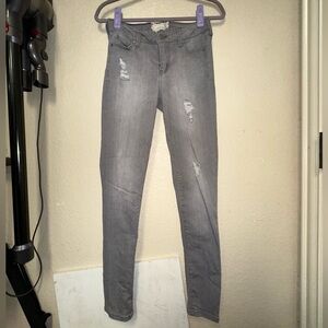 Grey Stretch Jeans